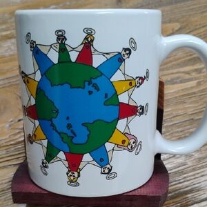 Coffee Mug Sharing Joy Throughout The World 1996